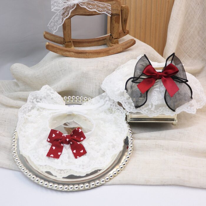 Product Name: Pet Bib Bandana Lace Bib for Cats and Dogs