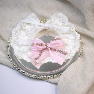 Pet Bib Bandana Lace Bib for Cats and Dogs