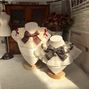Product Name: Pet Bib Bandana with Bow, Dog & Cat...