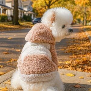 Dog Hoodie, Warm Fleece-Lined Fall &