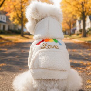Dog Hoodie, Warm Fleece-Lined Fall &