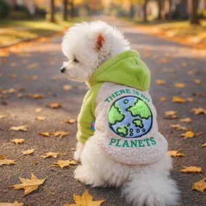 Dog Hoodie, Warm Fleece-Lined Fall &