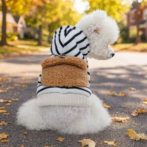 Dog Hoodie, Warm Fleece-Lined Fall &