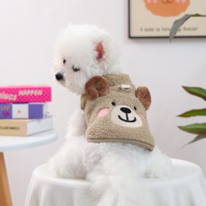 Dog Hoodie, Warm Fleece-Lined Fall &