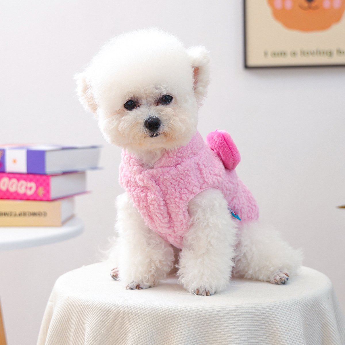 Product Name: Dog Hoodie, Warm Fleece-Lined Fall &...
