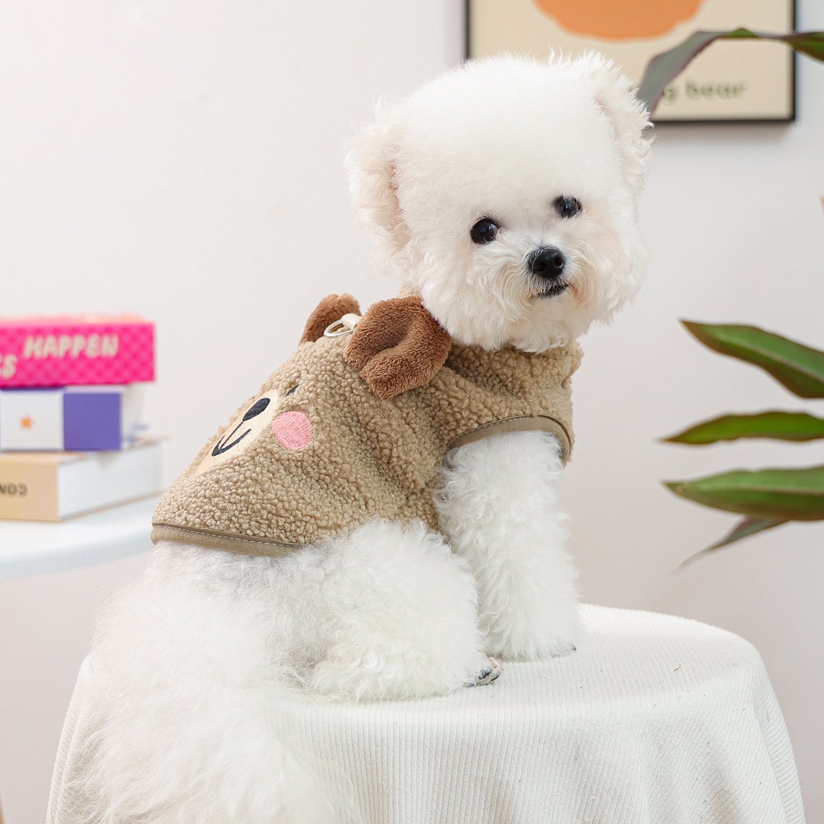 Product Name: Dog Hoodie, Warm Fleece-Lined Fall &...