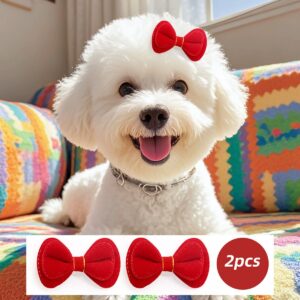 Pet Hair Clip, Cute Bow Dog Cat Fashion