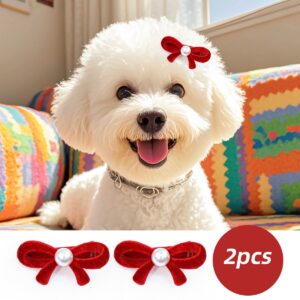 Pet Hair Clip, Cute Bow Dog Cat Fashion