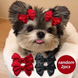 Pet Hair Clip, Cute Bow Dog Cat Fashion