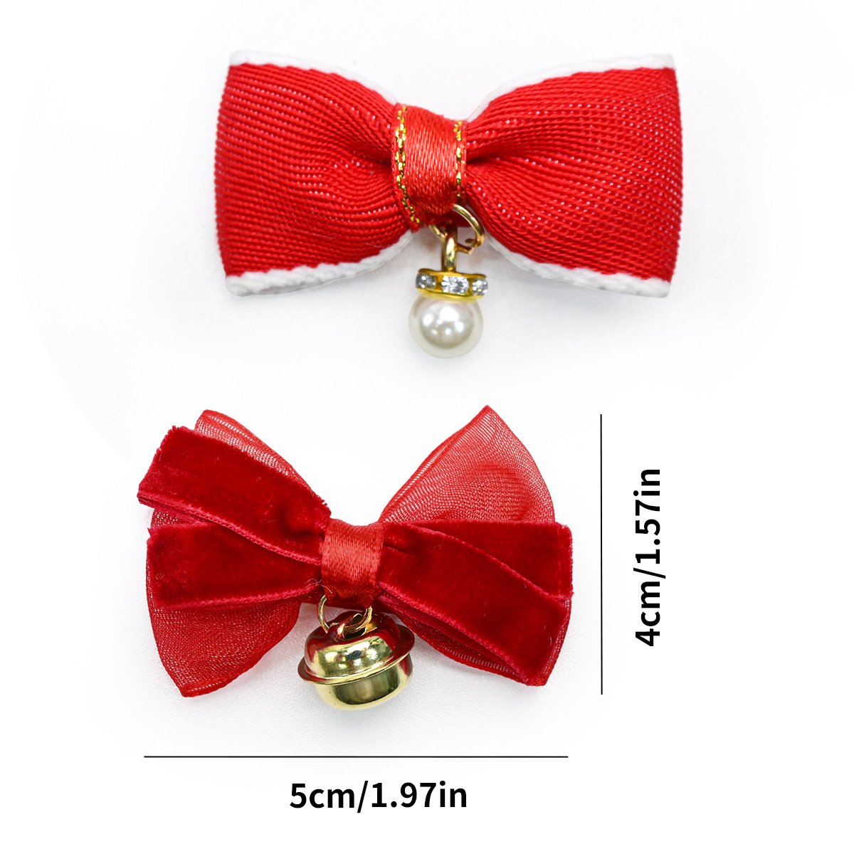 Product Name: Pet Hair Clip, Cute Bow Dog Cat Fashion...