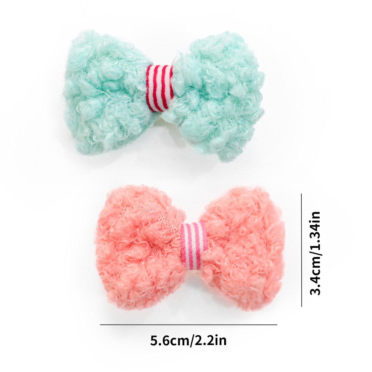Product Name: Pet Hair Clip, Cute Bow Dog Cat Fashion...