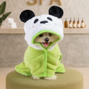 Pet Bathrobe Towel for Dogs & Cats, Christmas