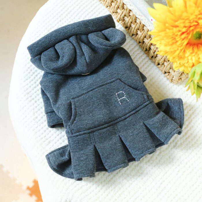 Product Name: Pet Tweed Dress for Small Dogs & Cats,...
