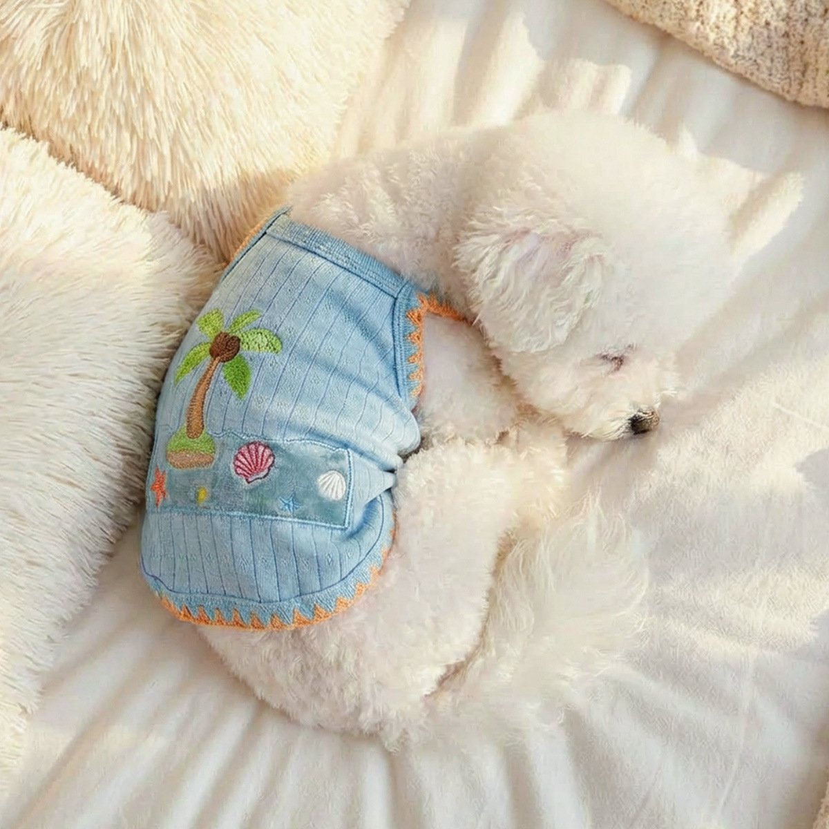PETCIRCLE Dog & Cat Comfort Bora Bora Palm Small Dog