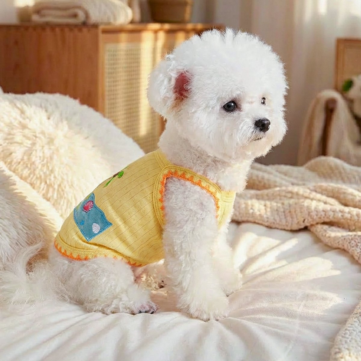 PETCIRCLE Dog & Cat Comfort Bora Bora Palm Small Dog