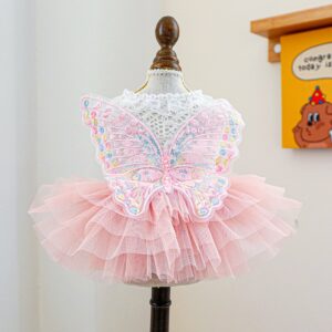 Pet Tulle Dress for Small Dogs & Cats,