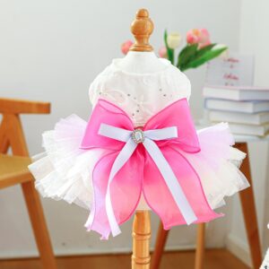 Pet Tulle Dress for Small Dogs & Cats,