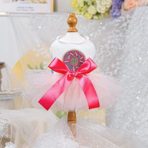 Pet Tulle Dress for Small Dogs & Cats,