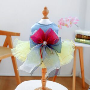 Pet Tulle Dress for Small Dogs & Cats,