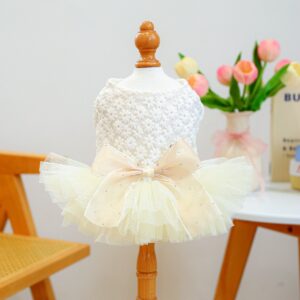Pet Tulle Dress for Small Dogs & Cats,