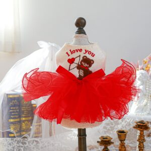 Pet Tulle Dress for Small Dogs & Cats,