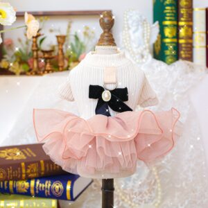 Pet Tulle Dress for Small Dogs & Cats,