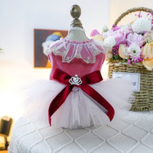 Pet Tulle Dress for Small Dogs & Cats,