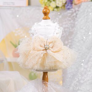Pet Tulle Dress for Small Dogs & Cats,
