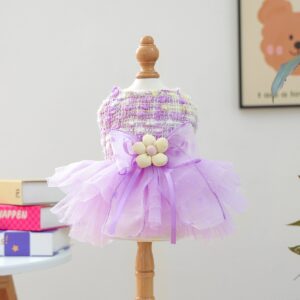 Pet Tulle Dress for Small Dogs & Cats,