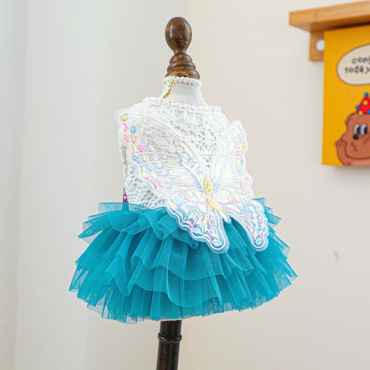 Product Name: Pet Tulle Dress for Small Dogs & Cats,...