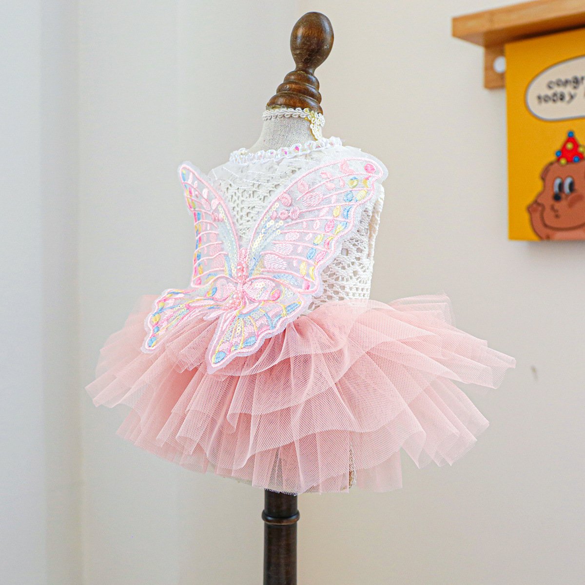 Product Name: Pet Tulle Dress for Small Dogs & Cats,...