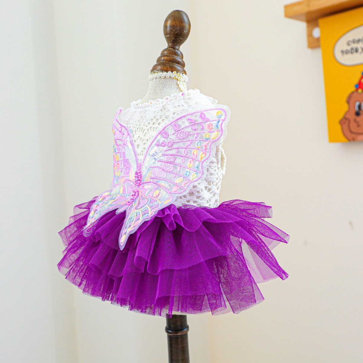 Product Name: Pet Tulle Dress for Small Dogs & Cats,...