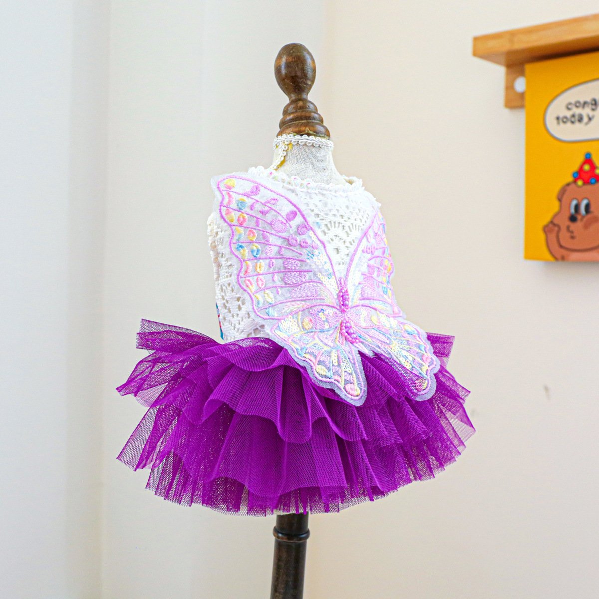 Product Name: Pet Tulle Dress for Small Dogs & Cats,...