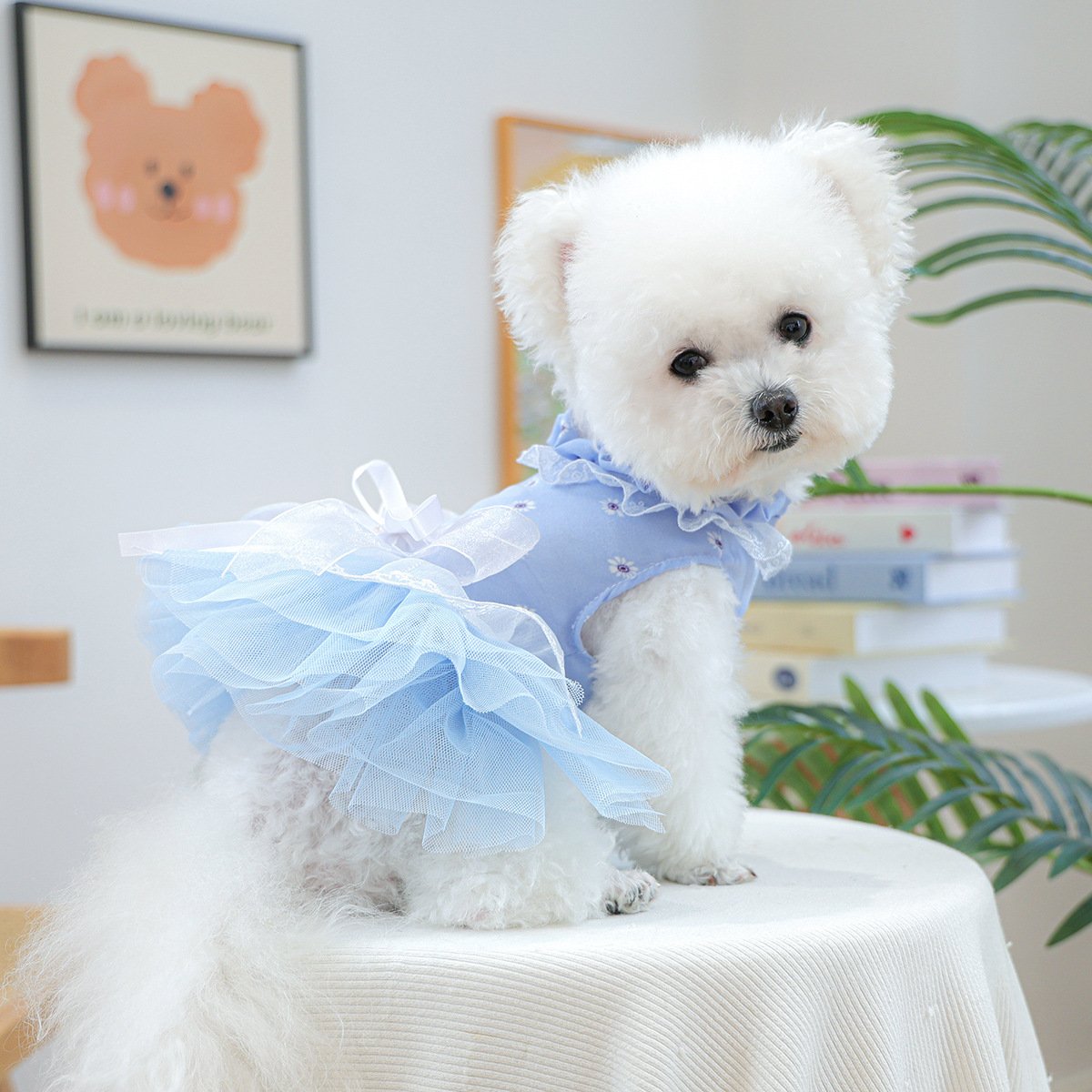 Product Name: Pet Tulle Dress for Small Dogs & Cats,...
