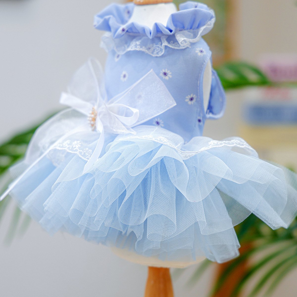 Product Name: Pet Tulle Dress for Small Dogs & Cats,...