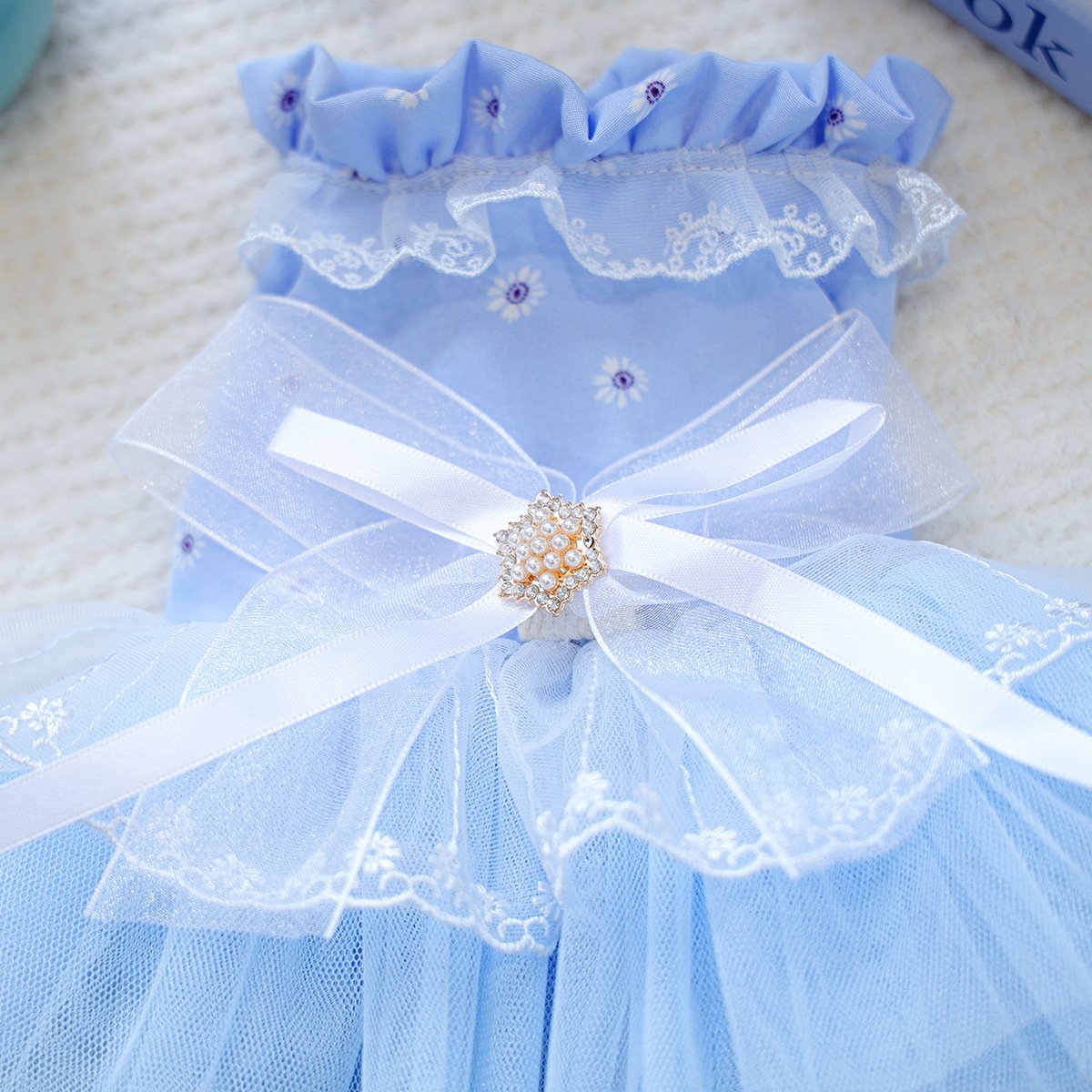Product Name: Pet Tulle Dress for Small Dogs & Cats,...