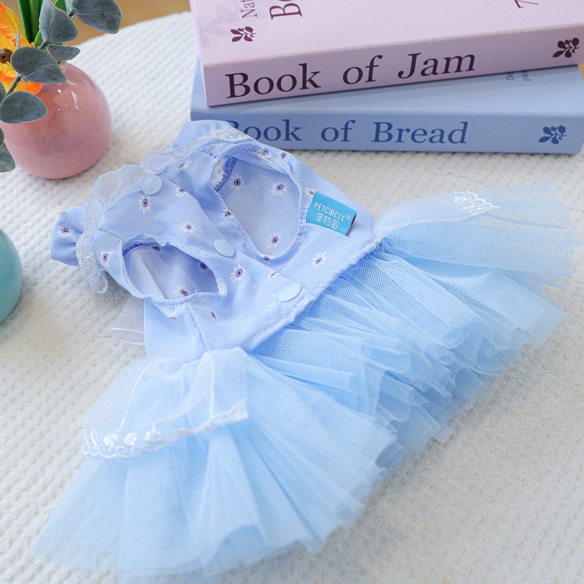Product Name: Pet Tulle Dress for Small Dogs & Cats,...