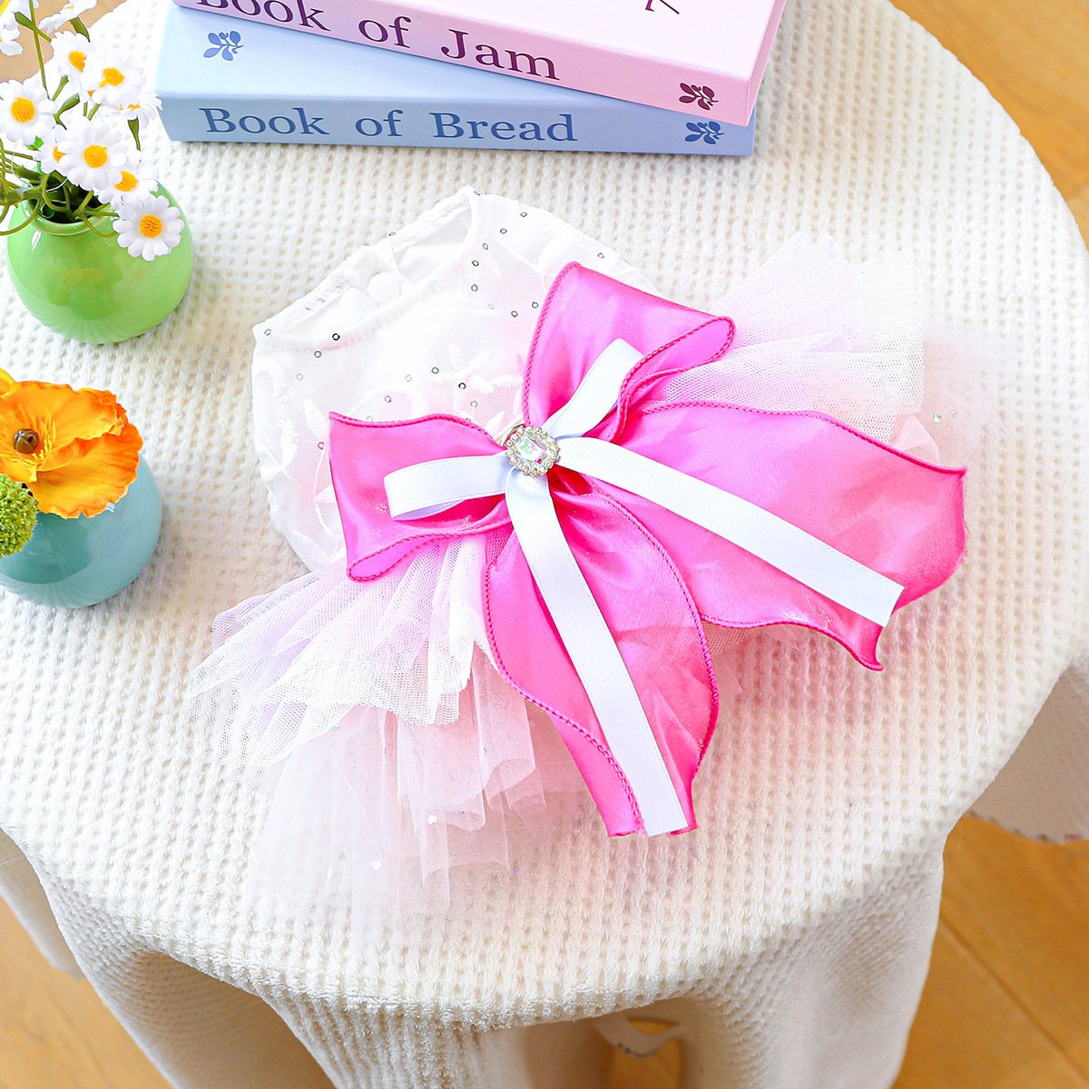 Product Name: Pet Tulle Dress for Small Dogs & Cats,...