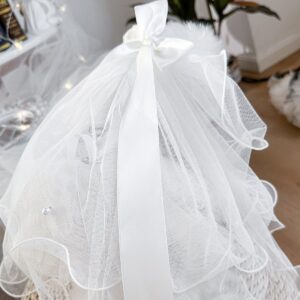 PETCIRCLE Small Dog Wedding Veil & Apparel