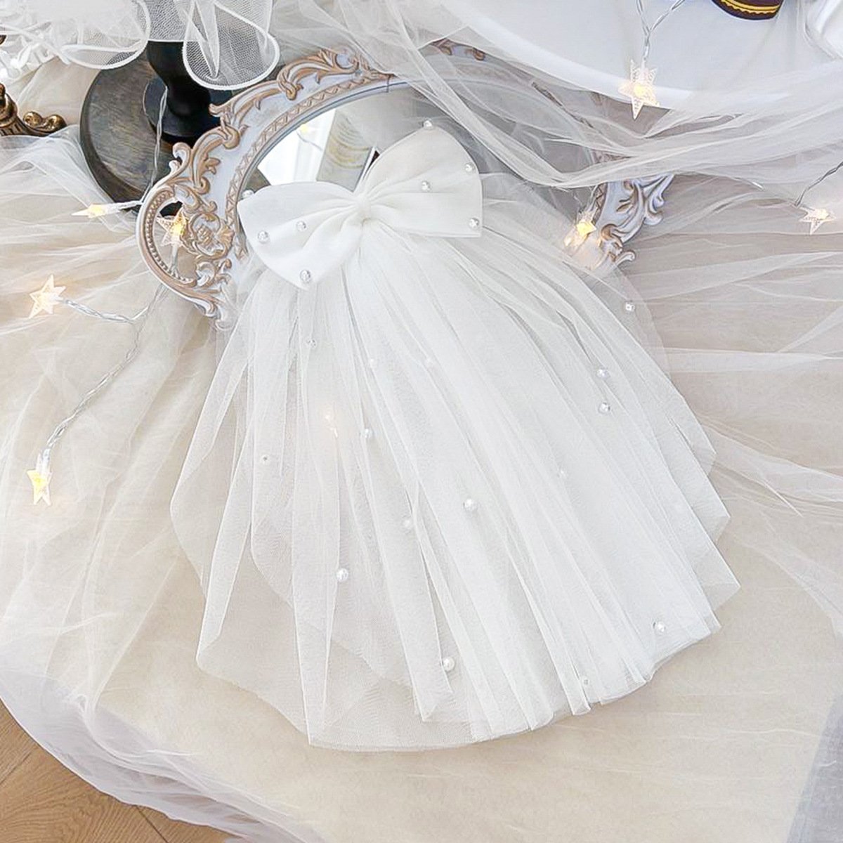 Product Name: PETCIRCLE Small Dog Wedding Veil & Apparel