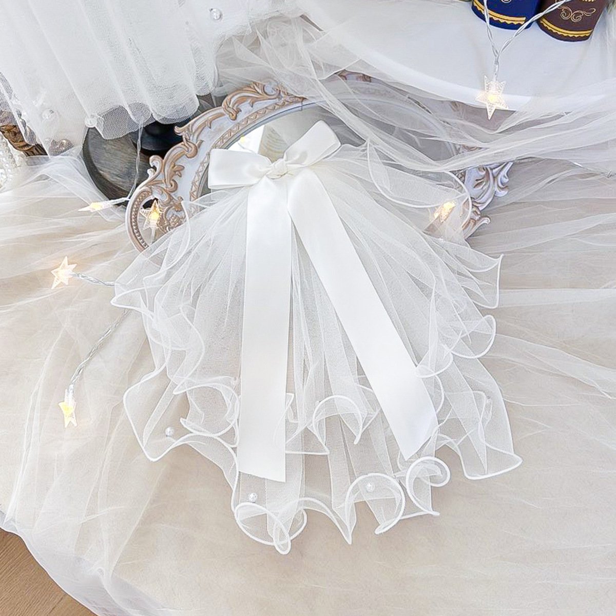 Product Name: PETCIRCLE Small Dog Wedding Veil & Apparel