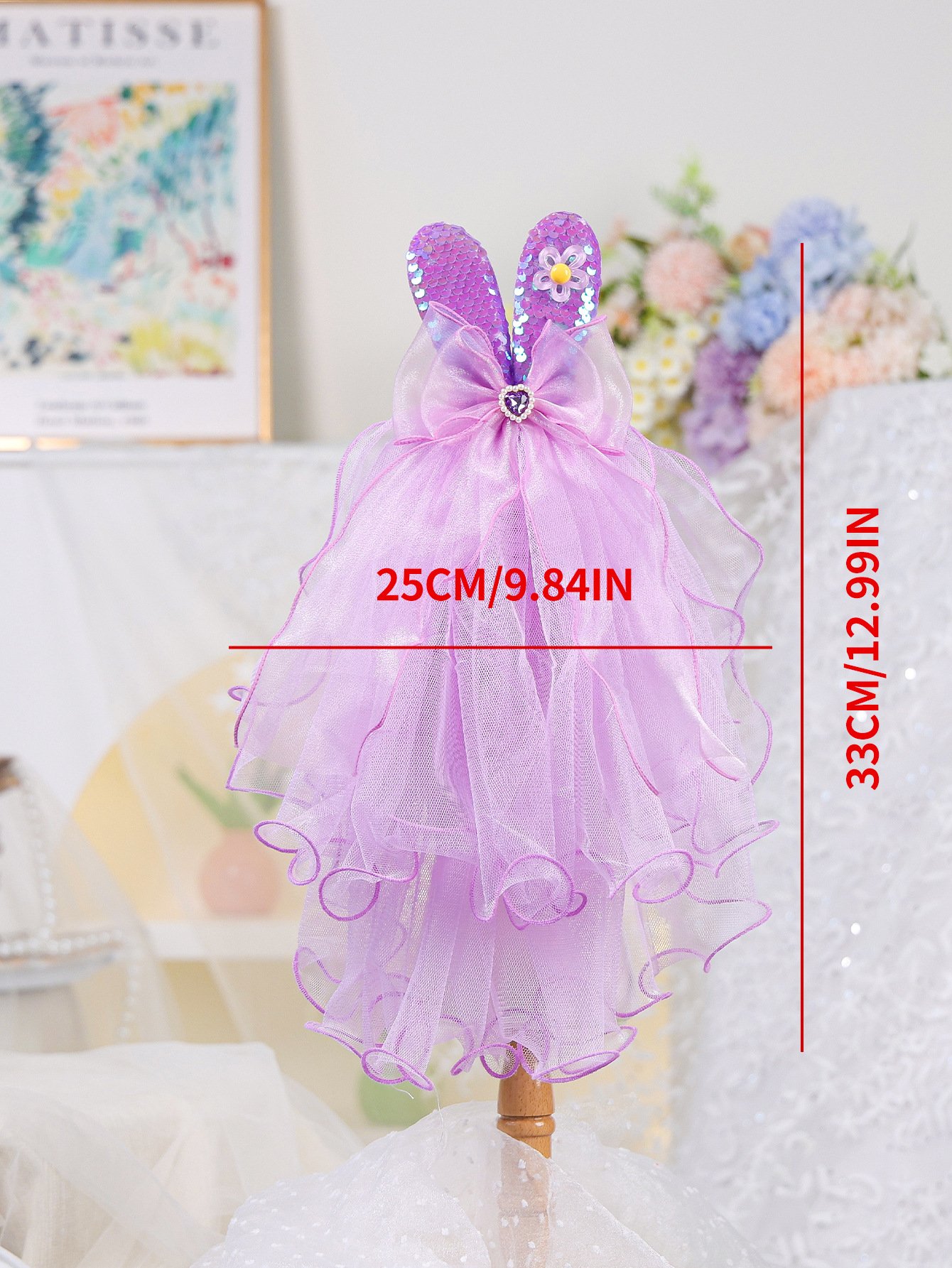 Product Name: PETCIRCLE Small Dog Wedding Veil & Apparel