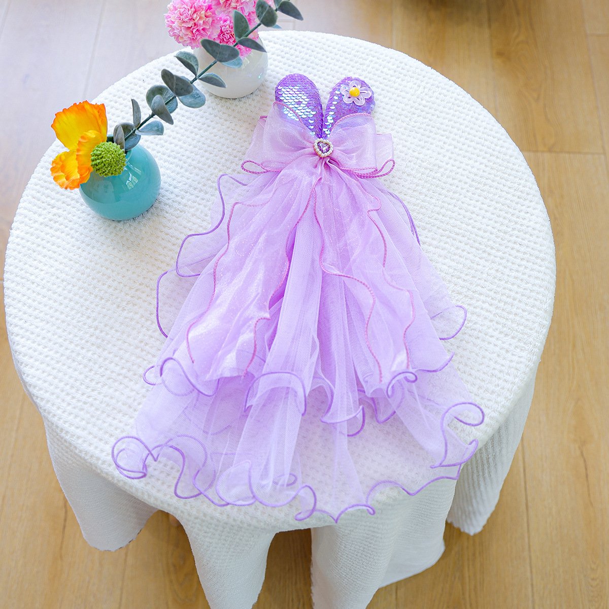 Product Name: PETCIRCLE Small Dog Wedding Veil & Apparel