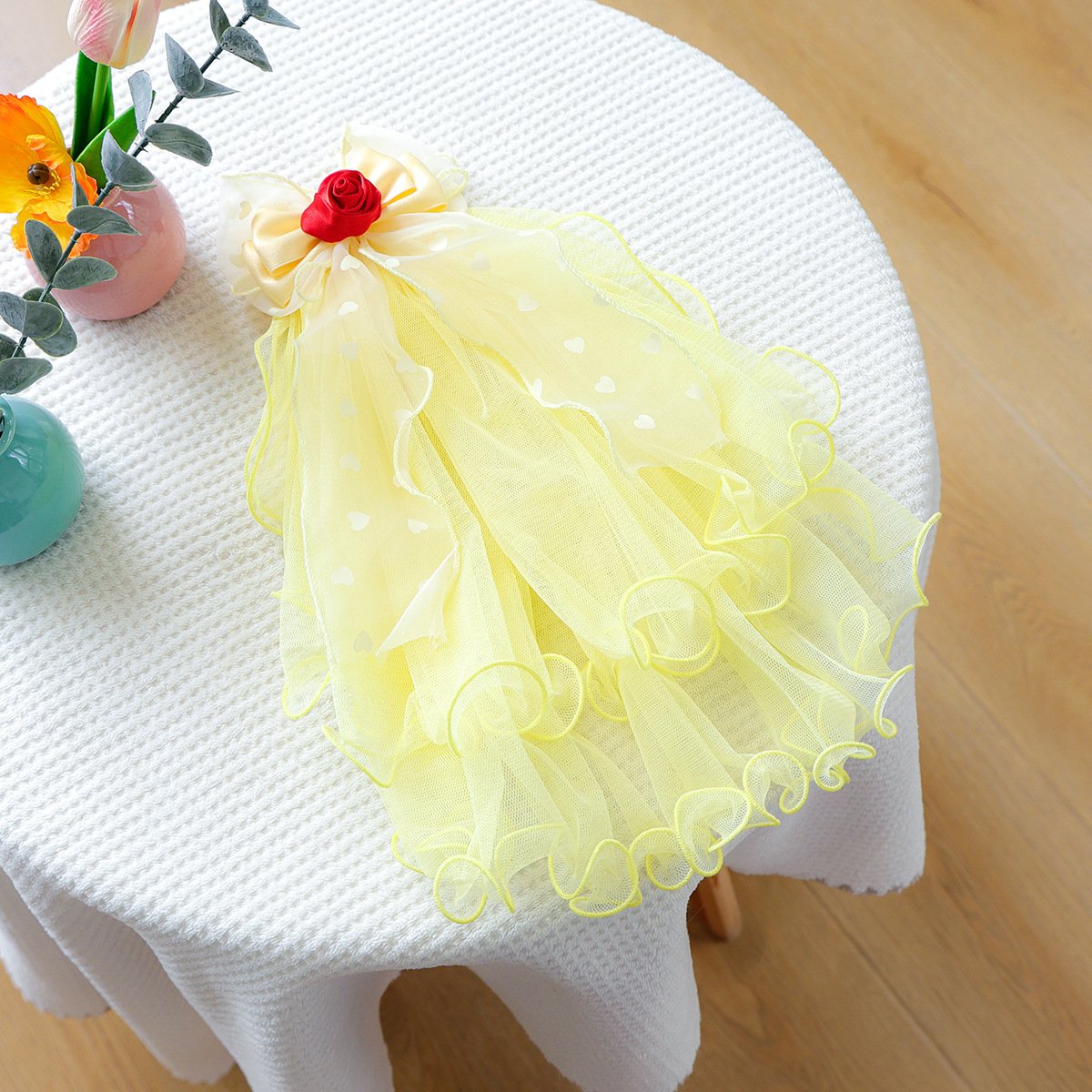 Product Name: PETCIRCLE Small Dog Wedding Veil & Apparel
