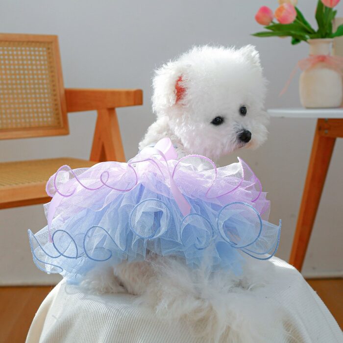 Product Name: Pet Dog Tulle Dress Starry Dream Tutu for...