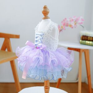 Pet Dog Tulle Dress Starry Dream Tutu for