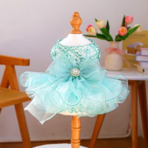 Pet Dog Tulle Dress Starry Dream Tutu for