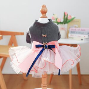 Pet Dog Tulle Dress Starry Dream Tutu for