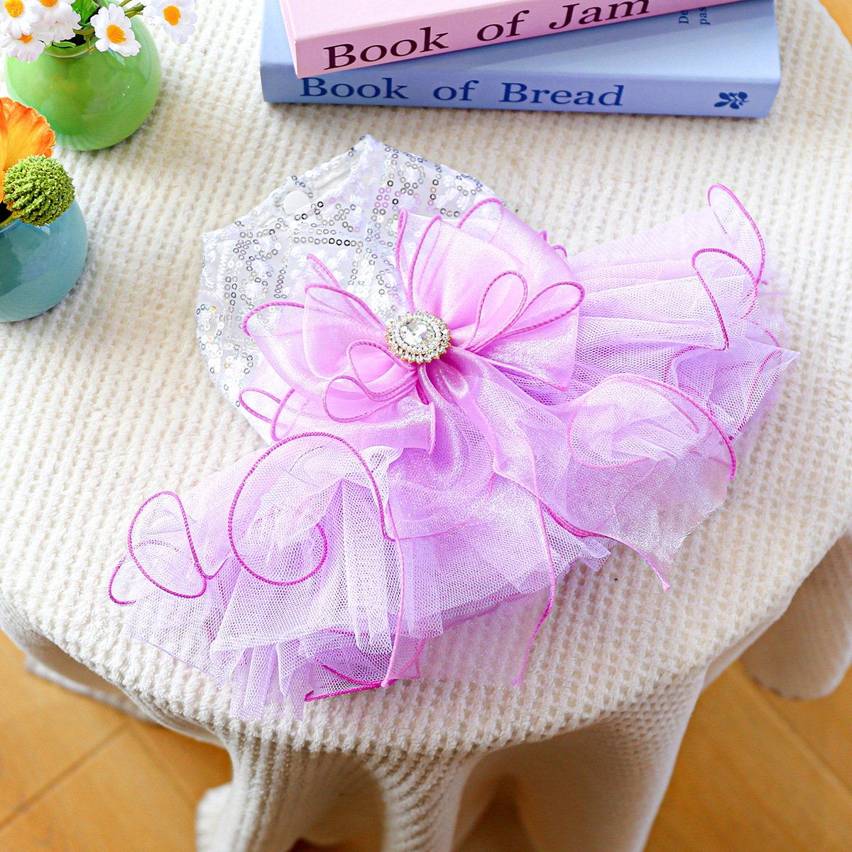 Product Name: Pet Dog Tulle Dress Starry Dream Tutu for...