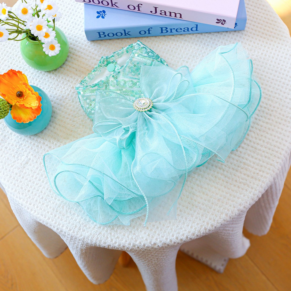 Product Name: Pet Dog Tulle Dress Starry Dream Tutu for...
